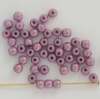 Druk Round Purple 2 3 4 6 8 12 mm Vega On Chalk Shimmer 03000-15726 Czech Bead